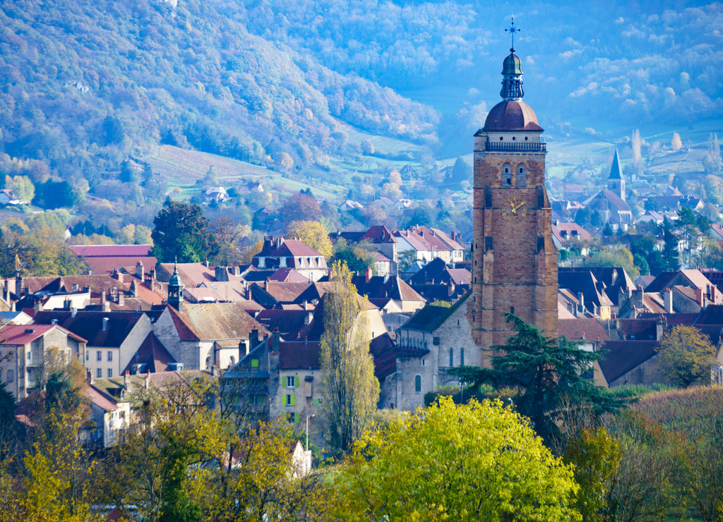 Arbois town in France