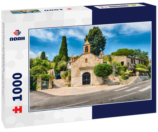 Picturesque church in Saint-Paul-de-Vence, Cote d'Azur