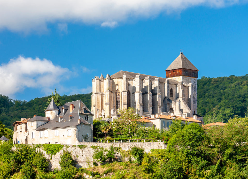 Saint Bertrand de Comminges cathedral in France