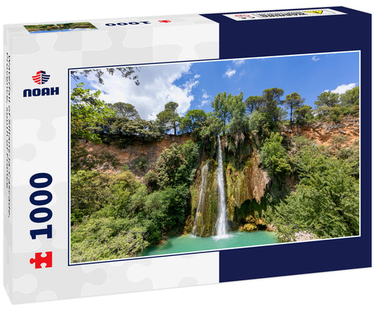 Waterfall of Sillans-la-Cascade, Provence, south of France