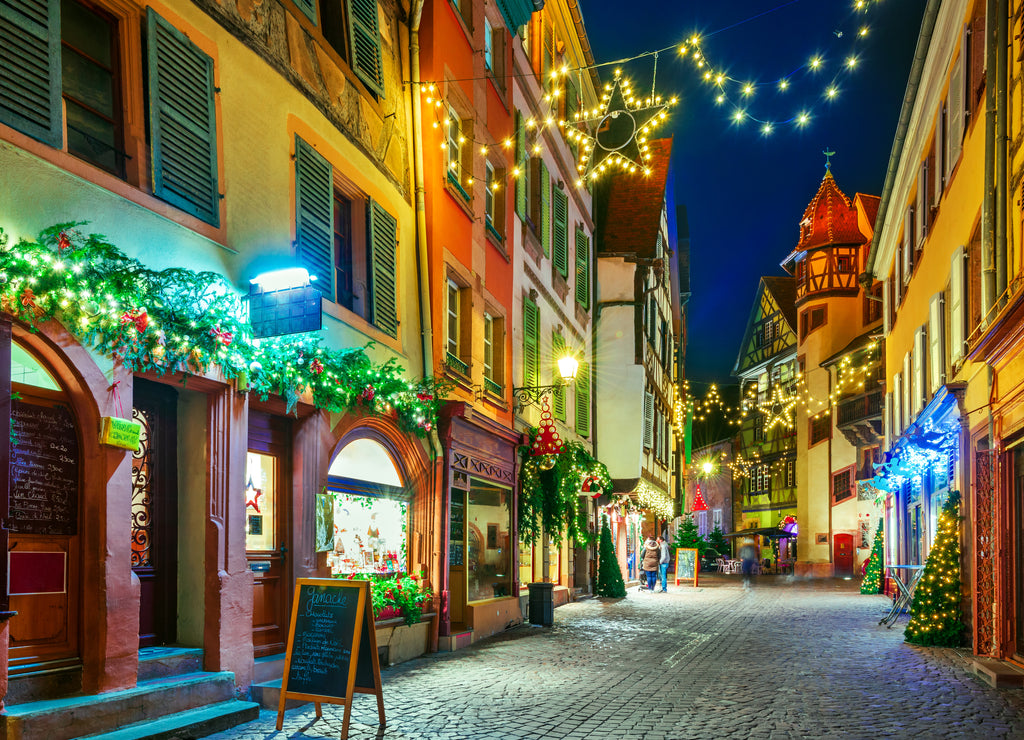Colmar - Christmas Market city in Alsace, France