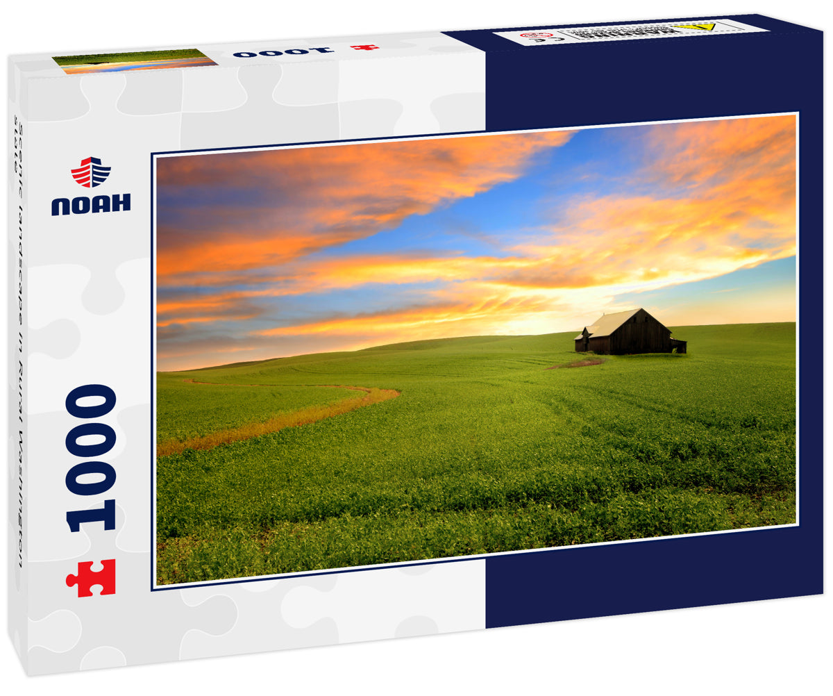 Scenic landscape in Rural Washington state