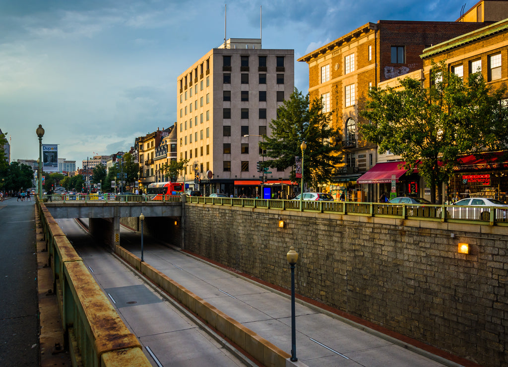Underpass on Connecticut Avenue, at Dupont Circle, in Washington