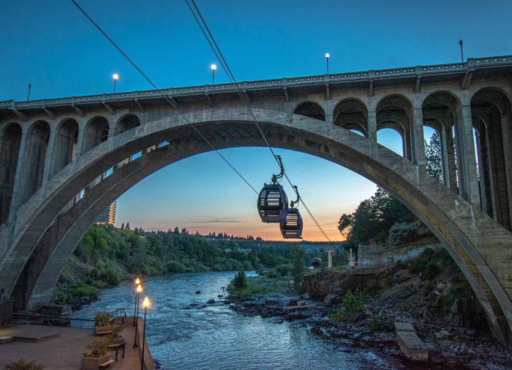 Spokane Sunset, Washington