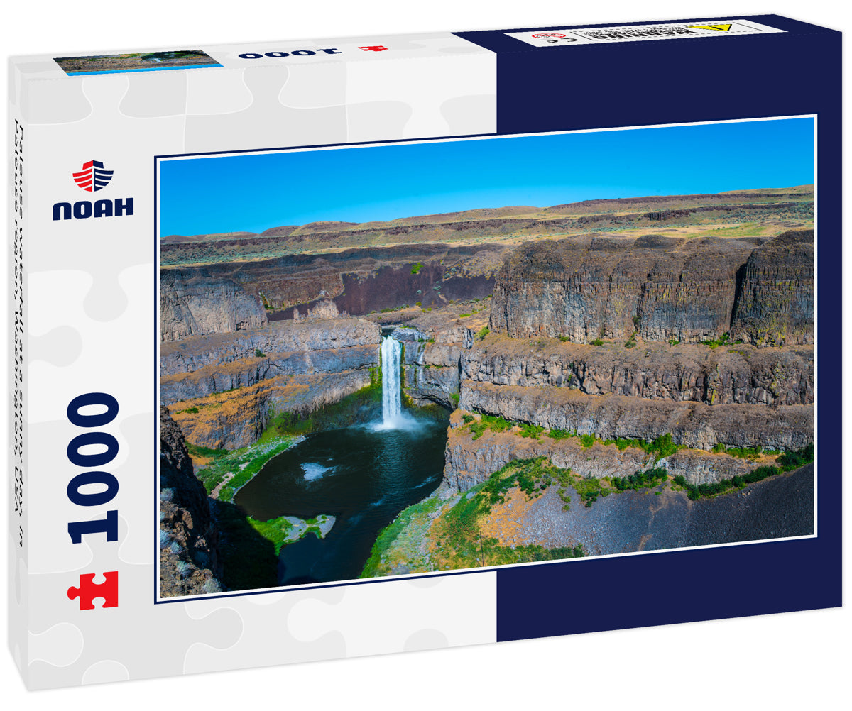 Palouse waterfall at a sunny day, in Palouse region, Washington, USA