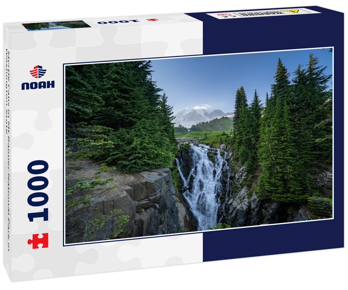 Myrtle Falls in Mt Rainier National Park in Washington State