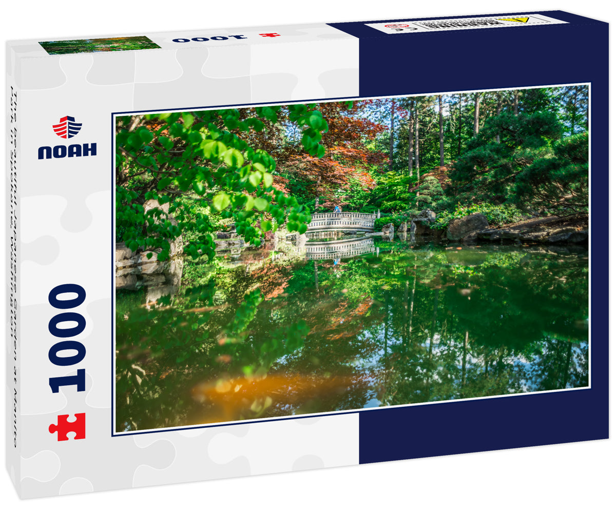 The beautiful Japanese Garden at Manito Park in Spokane, Washington