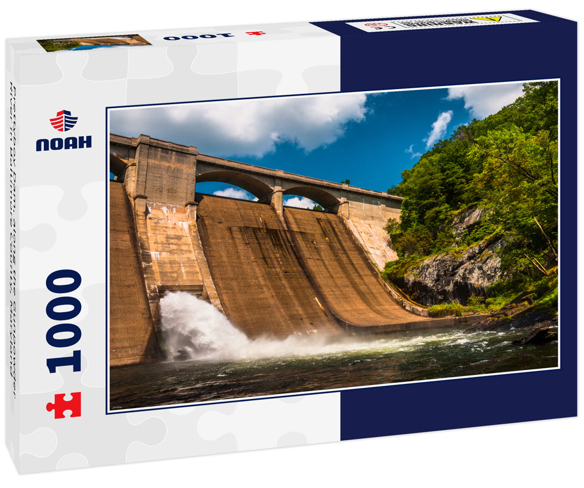 Prettyboy Dam, along the Gunpowder River in Baltimore County, Maryland