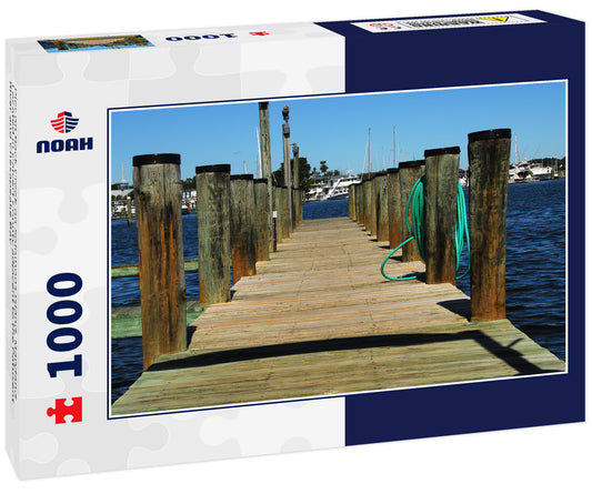 Pier on Back Creek on Solomons Island, Maryland. Located in Calvert County adjacent to the Patuxent River and Chesapeake Bay