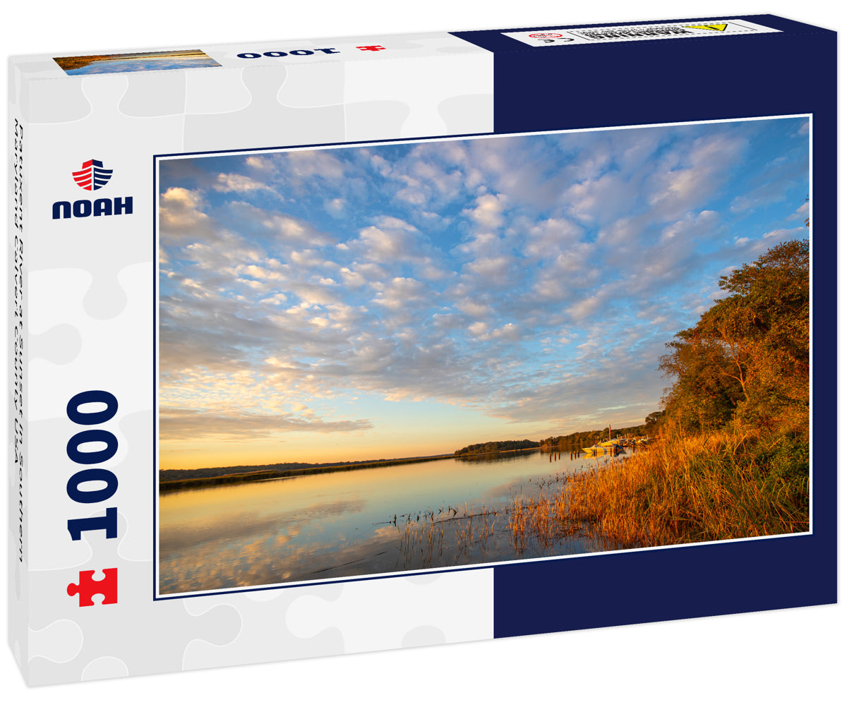 Patuxent River at Sunset in Southern Maryland Calvert County USA