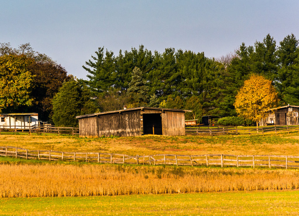 Farm in rural Frederick County, Maryland