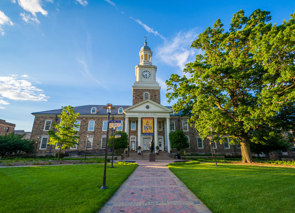 Holmes Hall at Morgan State University in Baltimore, Maryland