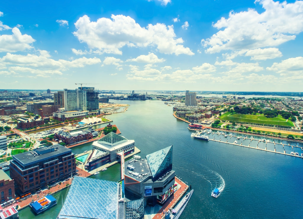 Inner Harbor of Baltimore, Maryland