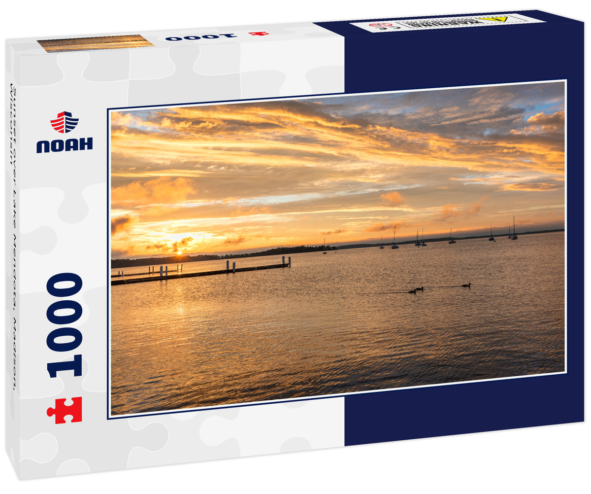 Sunset over Lake Mendota, Madison, Wisconsin