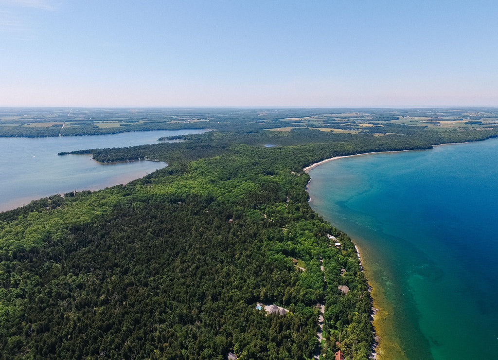 Aerial Drone Photography | Door County Peninsula Wisconsin