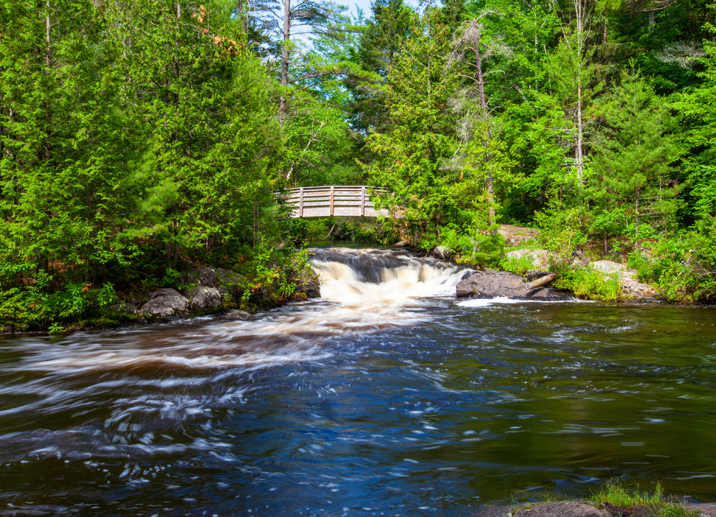Veterans Falls, Memorial Park, Crivitz, Wisconsin