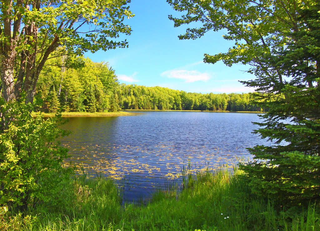 Mabel Lake Northwoods Wisconsin