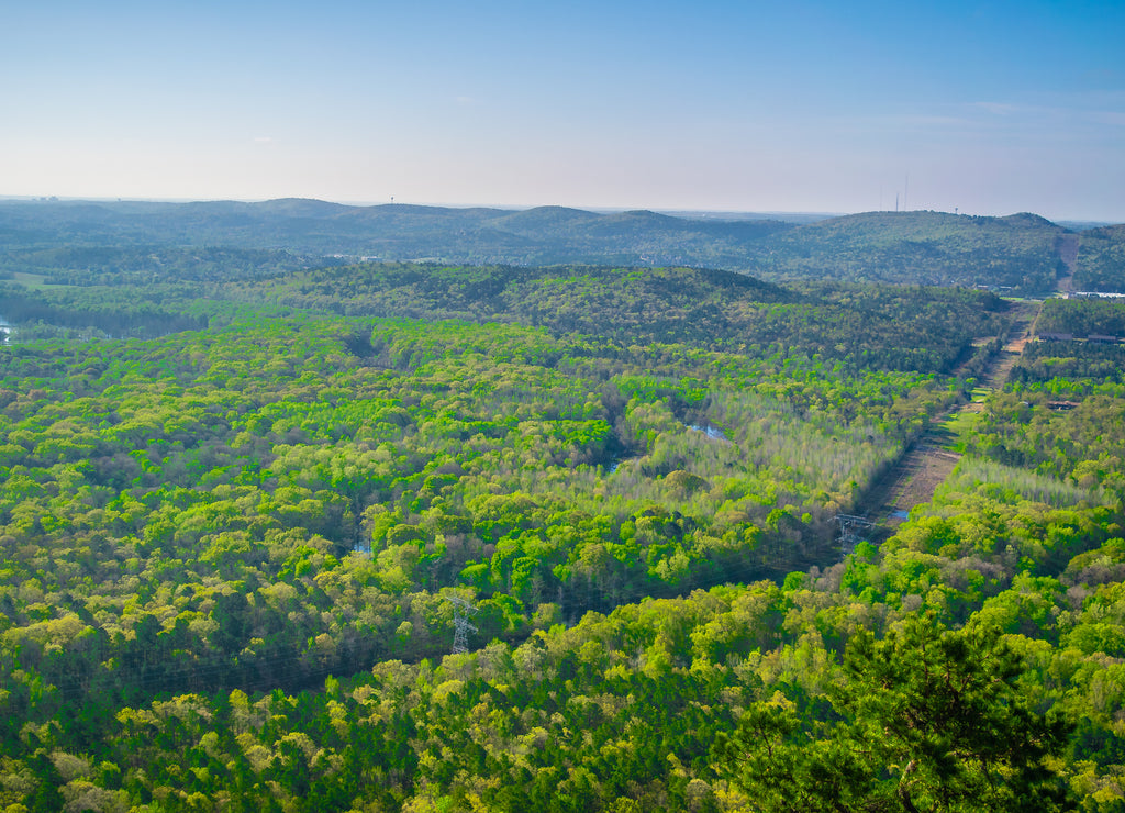 Pinnacle Mountain in Little Rock, Arkansas