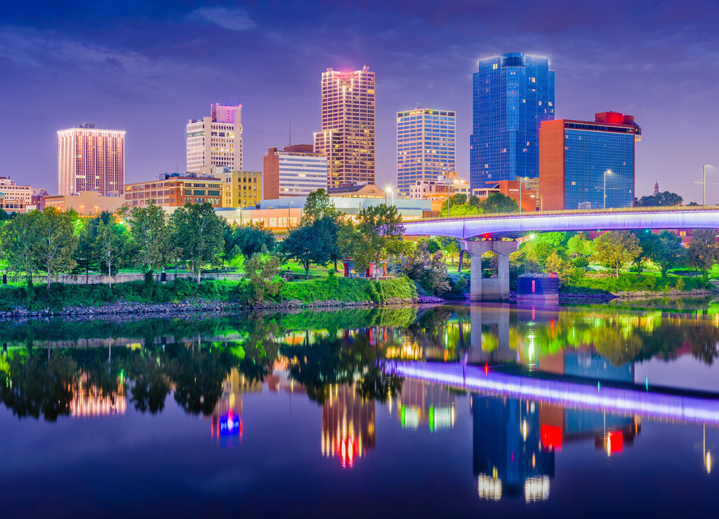 Little Rock, Arkansas, USA Skyline