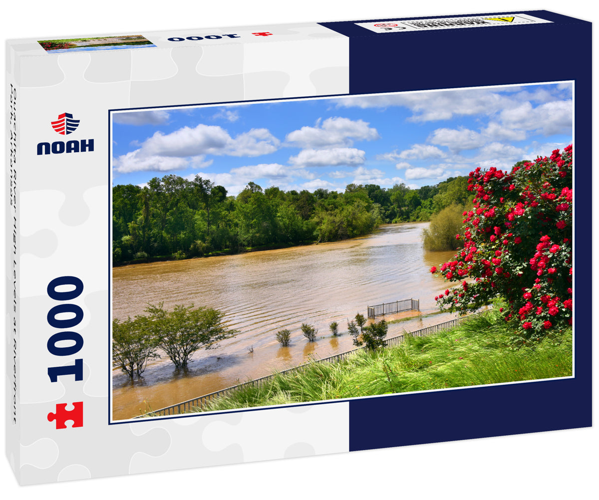 Ouachita River High Levels at Riverfront Park, Arkansas