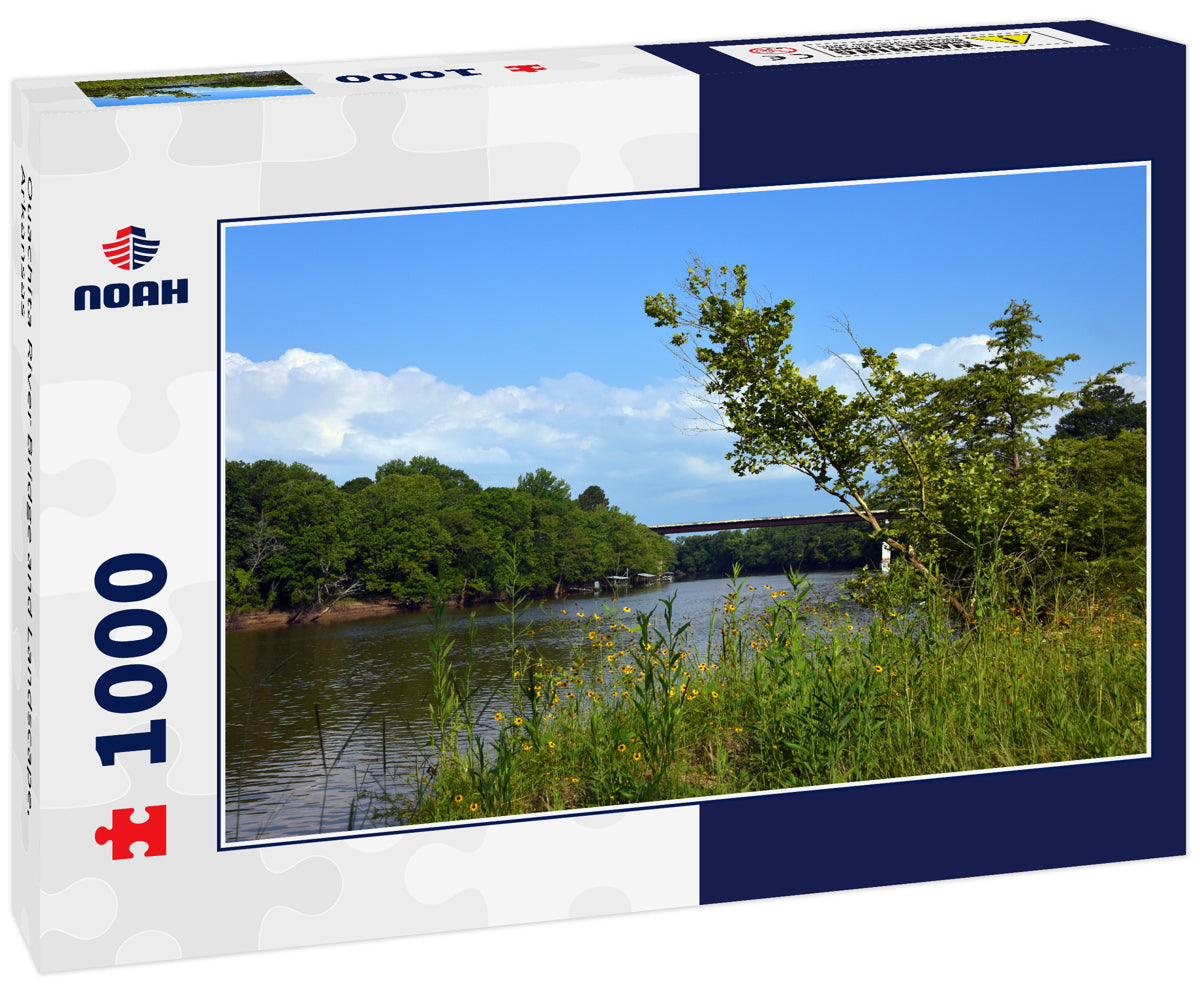 Ouachita River Bridge and Landscape, Arkansas