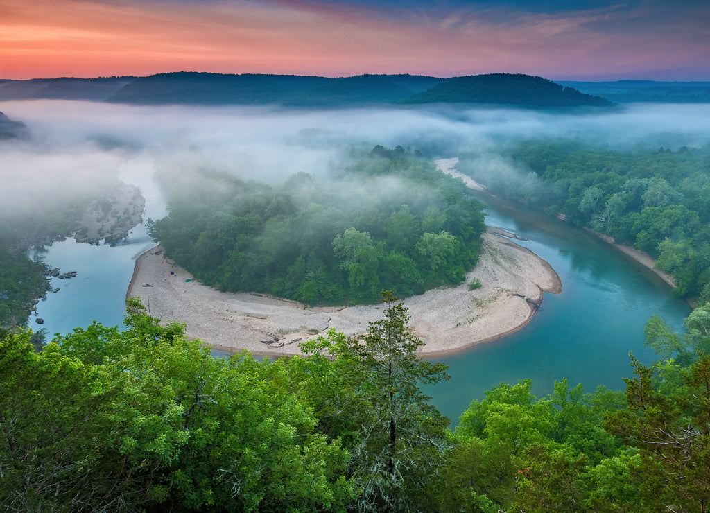 Horseshoe Bend Buffalo River, Arkansas