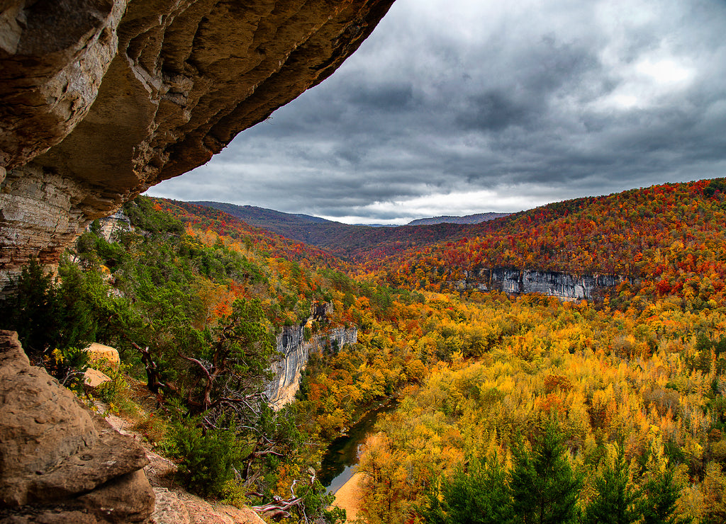 Big Bluff Autumn Color Arkansas