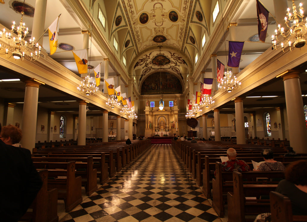 St. Louis Kirche in New Orleans, Louisiana, USA