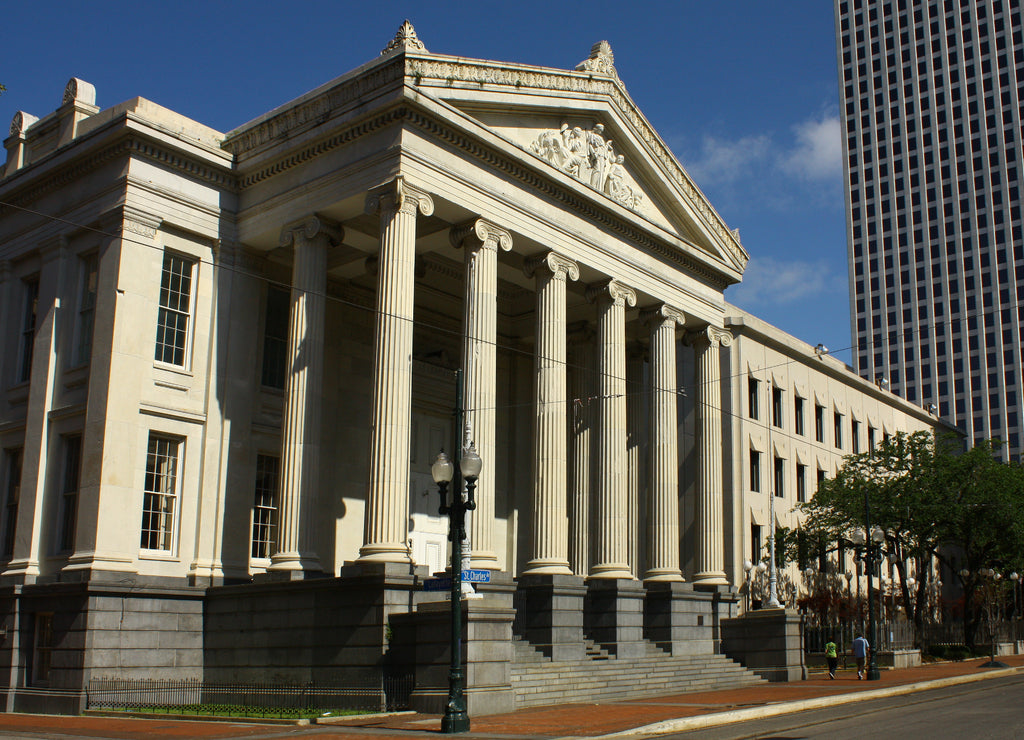 Gallier Hall en New Orleans, Louisiana