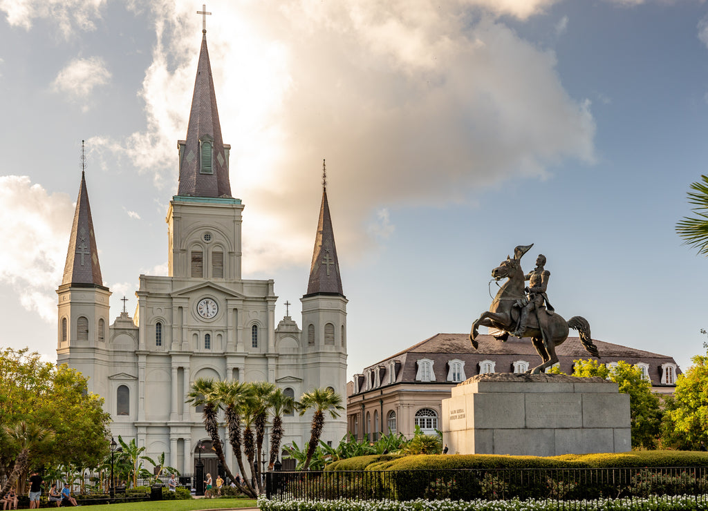 Jackson Square in New Orleans, Louisiana