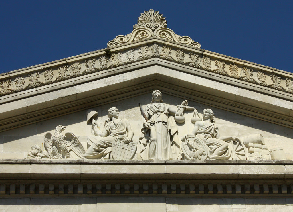 Gallier Hall en New Orleans, Louisiana