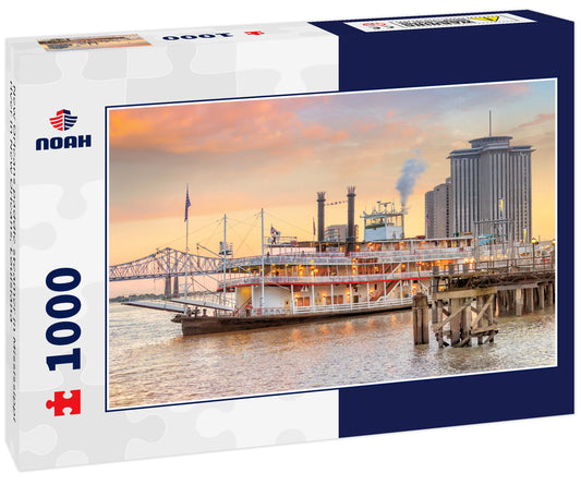 New Orleans paddle steamer in Mississippi river in New Orleans, Louisiana