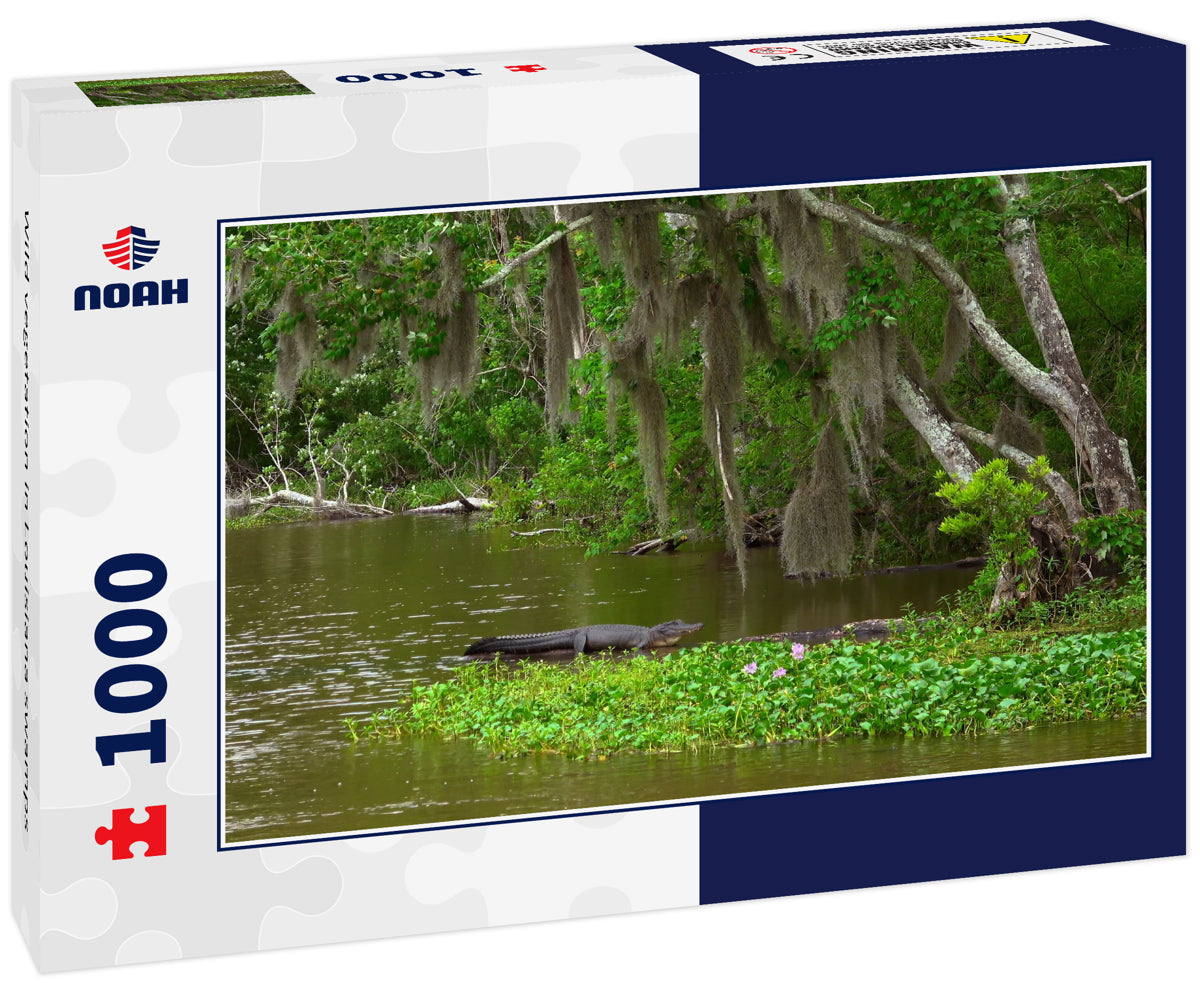 Wild vegetation in Louisiana swamps