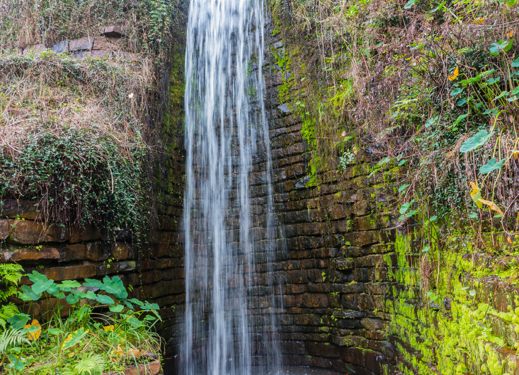 Small Garden Waterfall, Hodges Gardens, Florien, Louisiana, USA