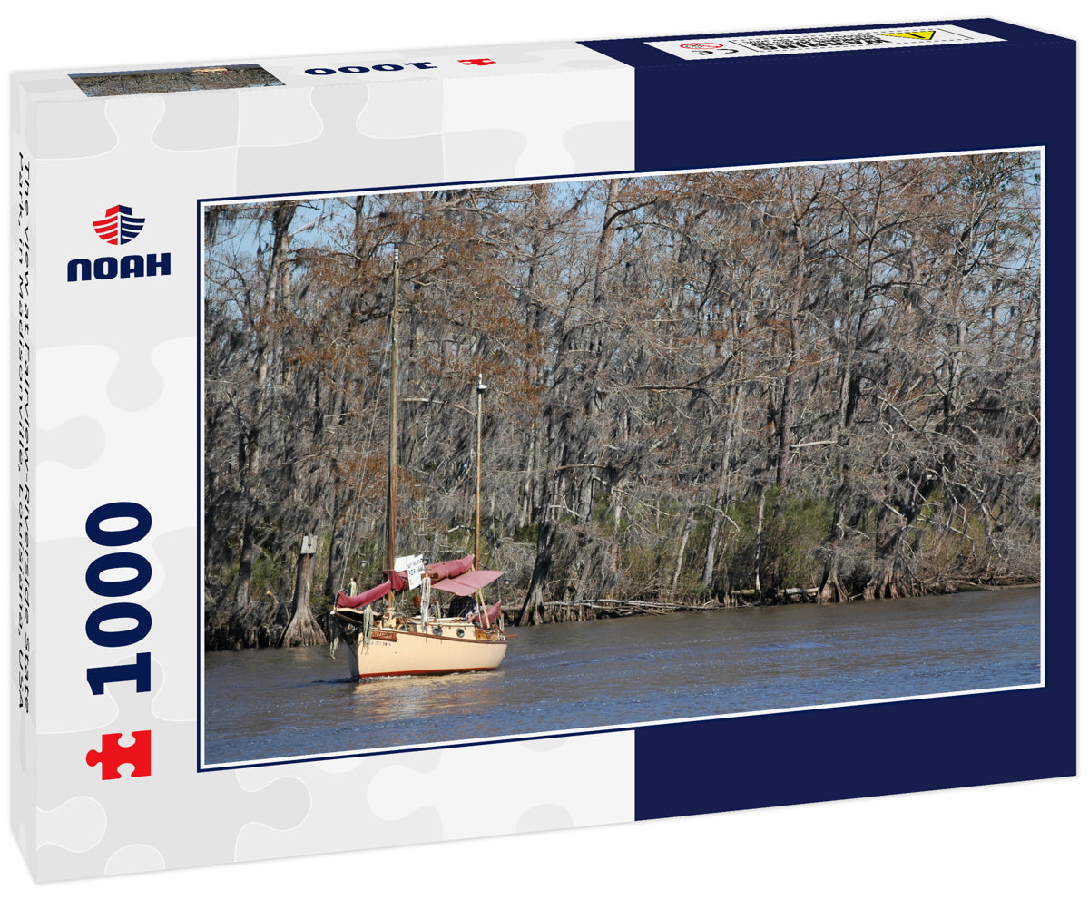 The view at Fairview-Riverside State Park, in Madisonville, Louisiana, USA