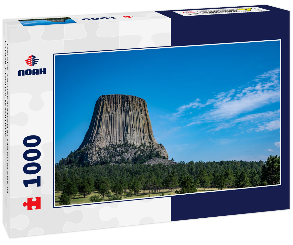 Devil's Tower National Monument in Crook County Wyoming