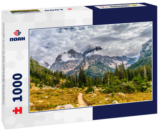 Hiking Trail in the Cascade Canyon - Grand Teton National Park, Wyoming