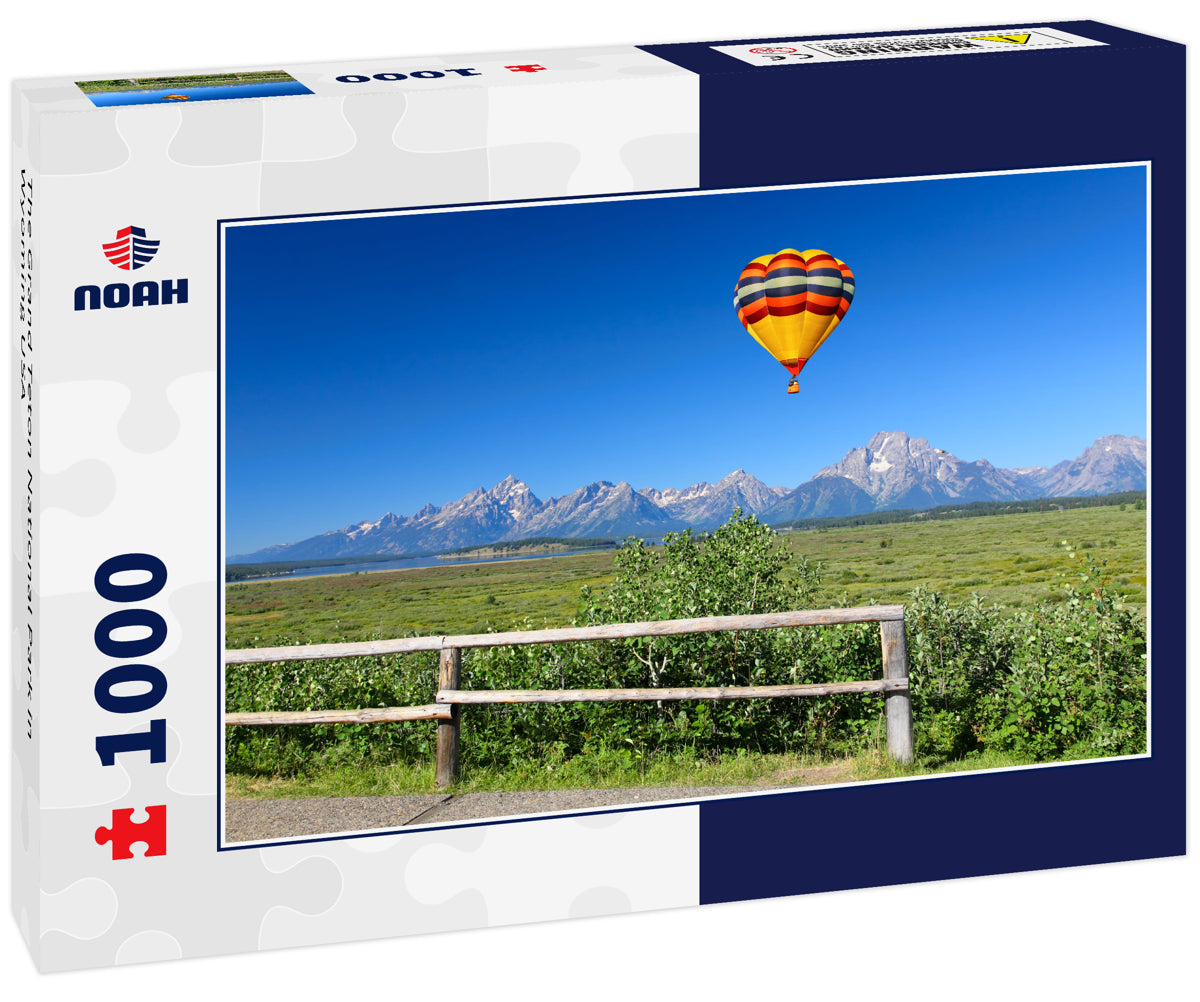 The Grand Teton National Park in Wyoming USA