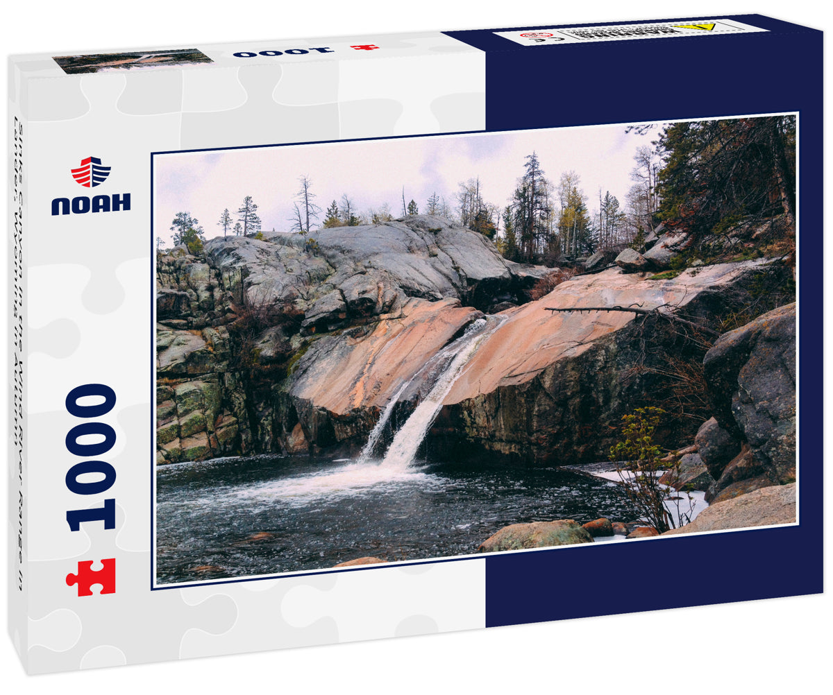 Sinks Canyon in the Wind River Range in Lander, Wyoming in Autumn