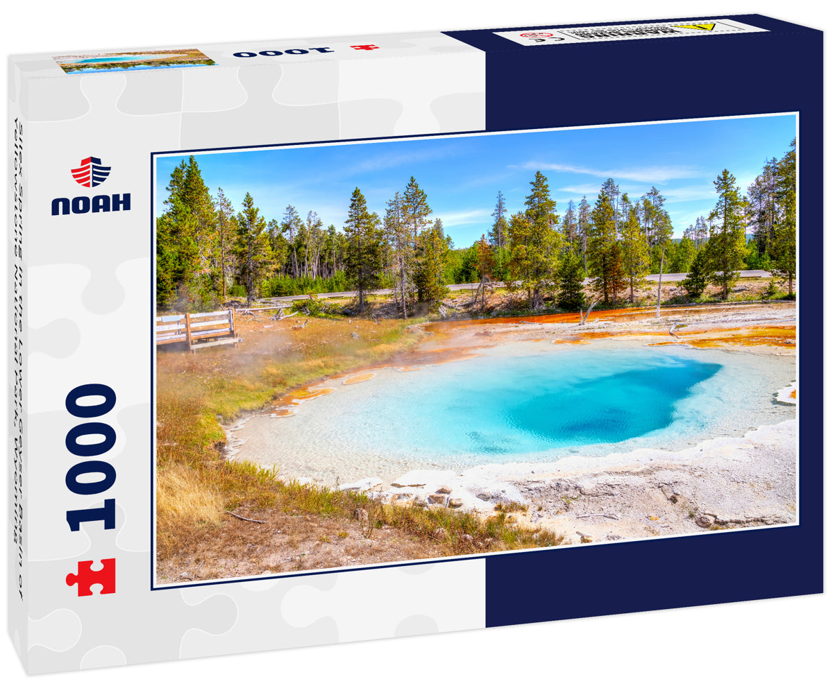 Silex Spring in the Lower Geyser Basin of Yellowstone National Park, Wyoming