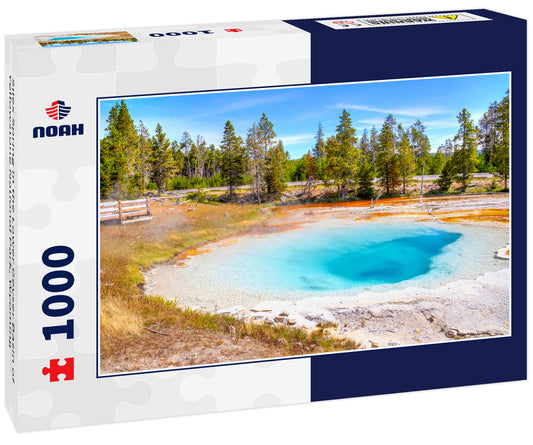 Silex Spring in the Lower Geyser Basin of Yellowstone National Park, Wyoming