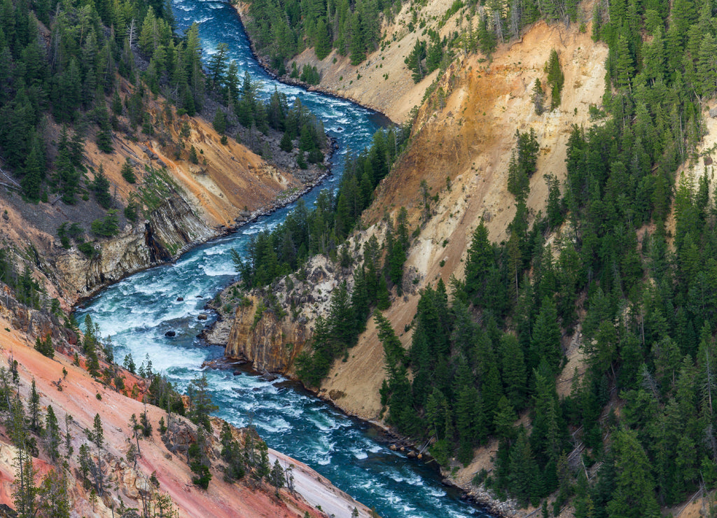 Grand Canyon of Yellowstone view, Wyoming