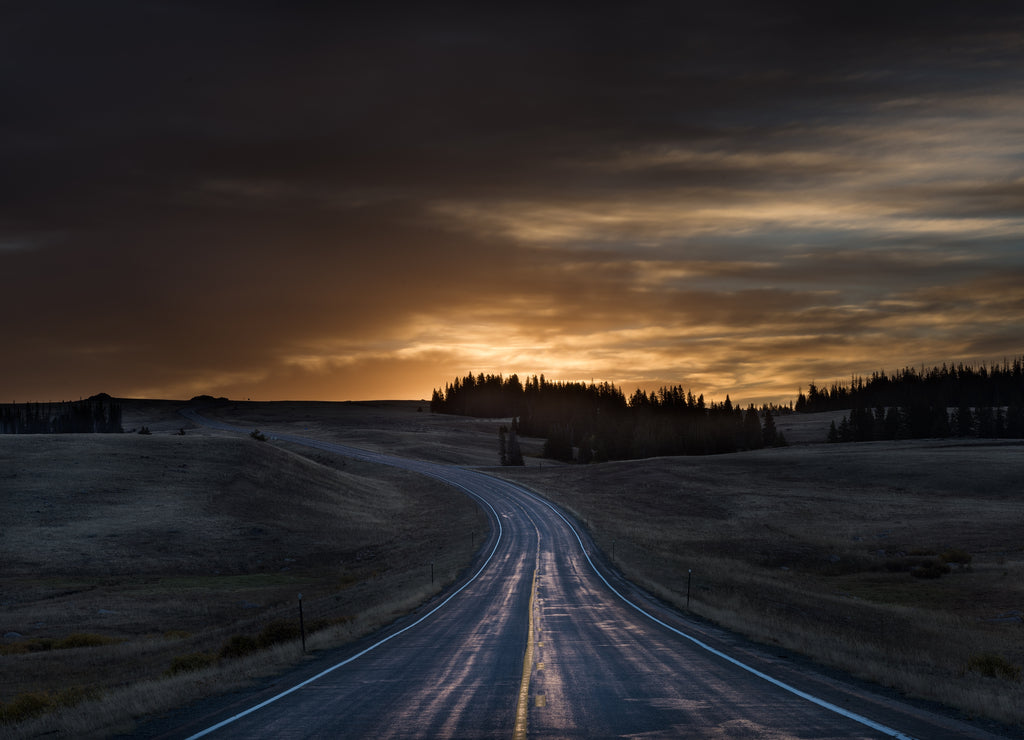 Dawn Over Wyoming