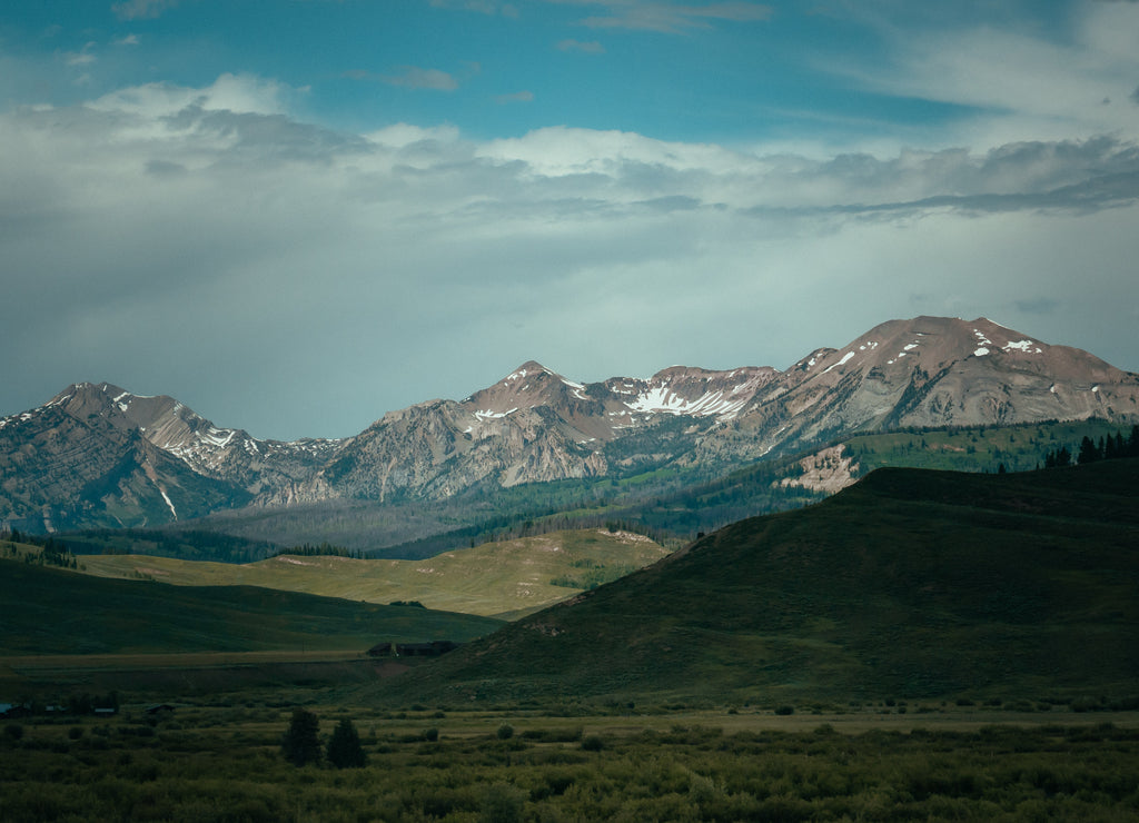 The Gros Ventre Range, Wyoming