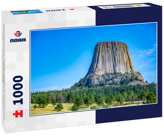 HDR of Devil's Tower National Monument in Crook County Wyoming