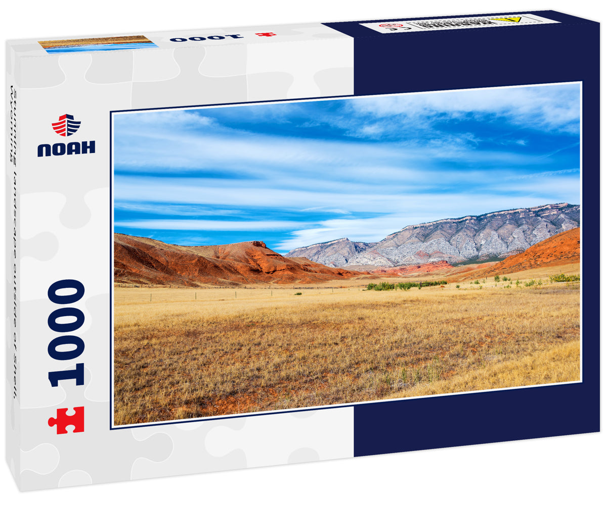 Stunning landscape outside of Shell, Wyoming