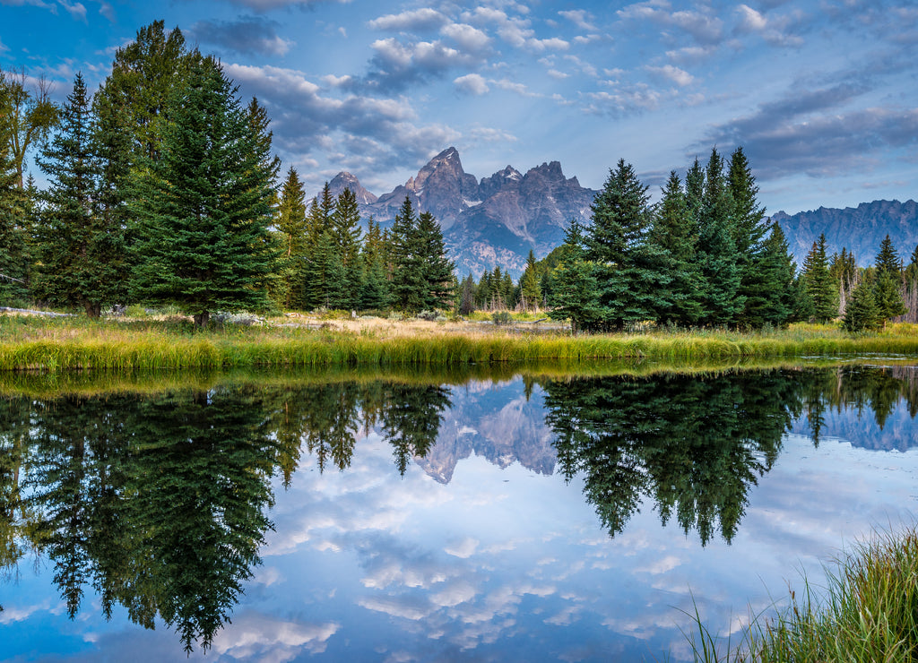 Grand Tetons view Wyoming