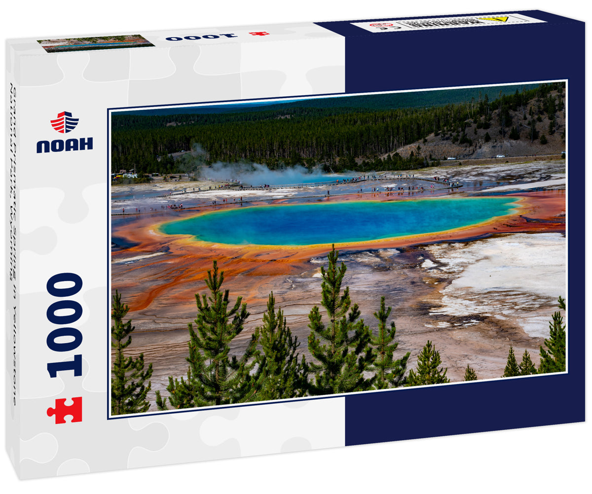 Grand Prismatic Spring in Yellowstone National Park, Wyoming