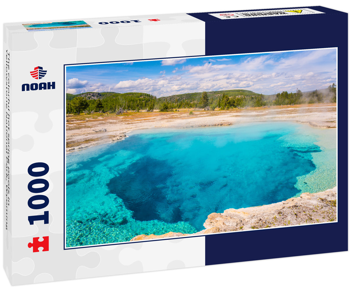 The colorful hot spring pools in Yellowstone National Park, Wyoming