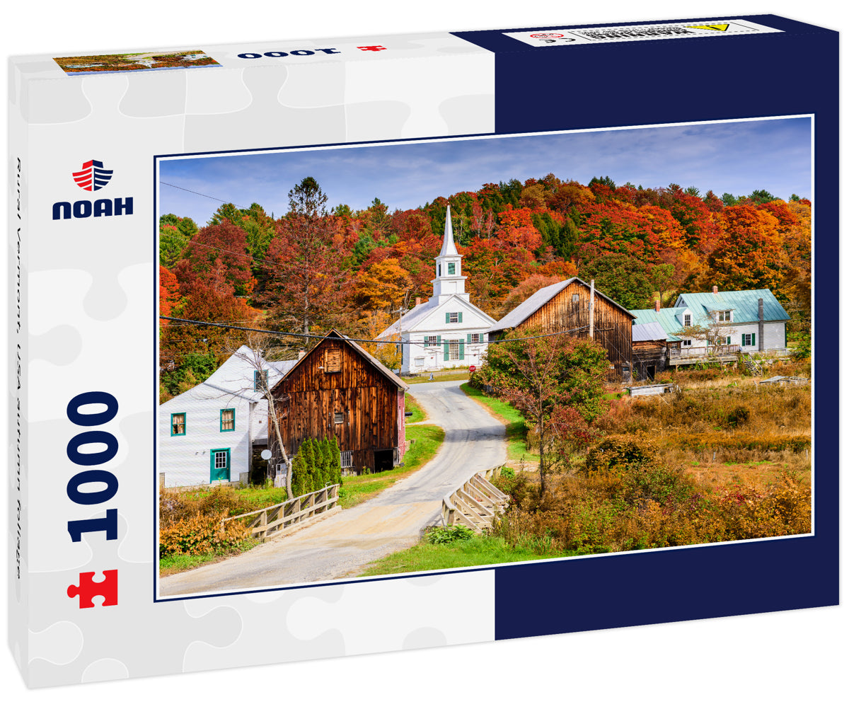 Rural Vermont, USA autumn foliage